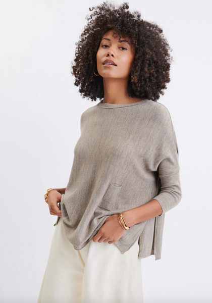 Catalina Sweater -- Driftwood