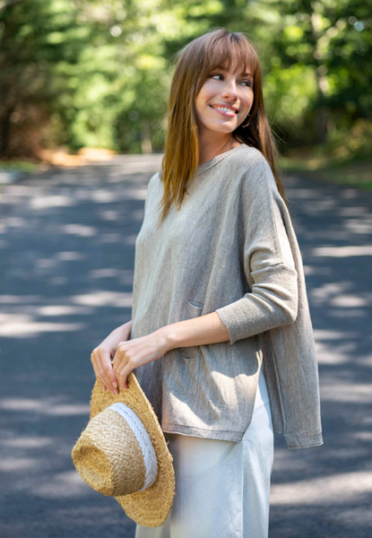 Catalina Sweater -- Driftwood