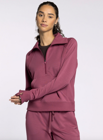 Caroline Pullover -- Vintage Rose