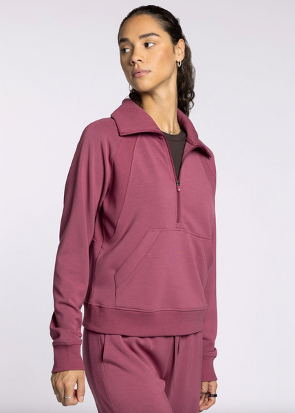 Caroline Pullover -- Vintage Rose