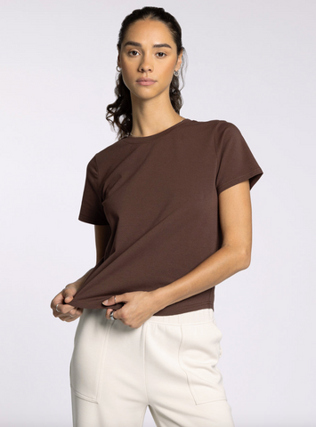 Tanya Tee -- Dark Brown