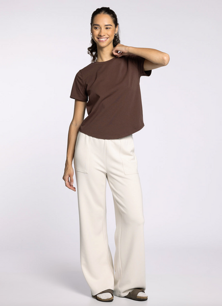 Tanya Tee -- Dark Brown