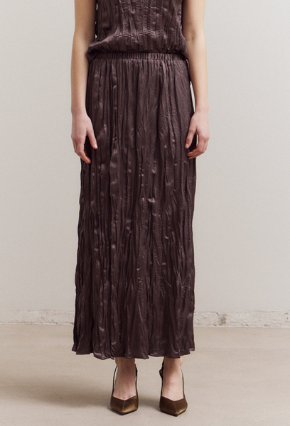 Shari Skirt -- Aubergine
