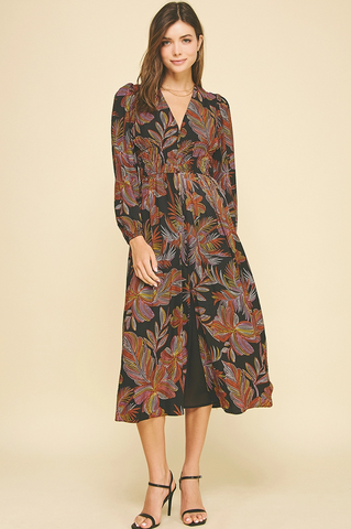 Nadia Dress -- Black