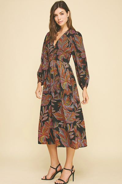 Nadia Dress -- Black
