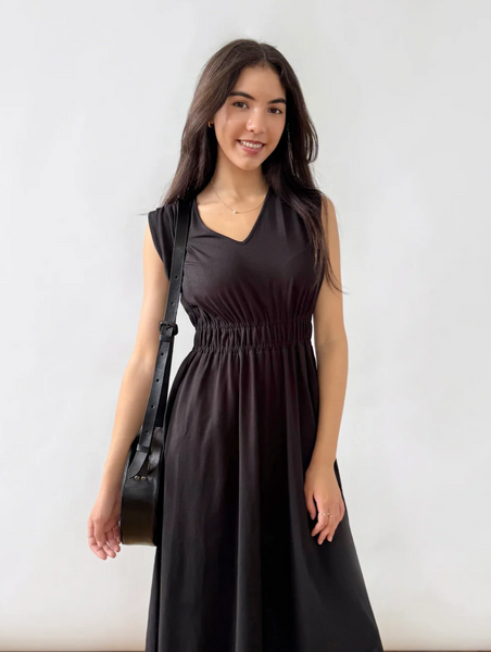 Hampton Dress -- Black