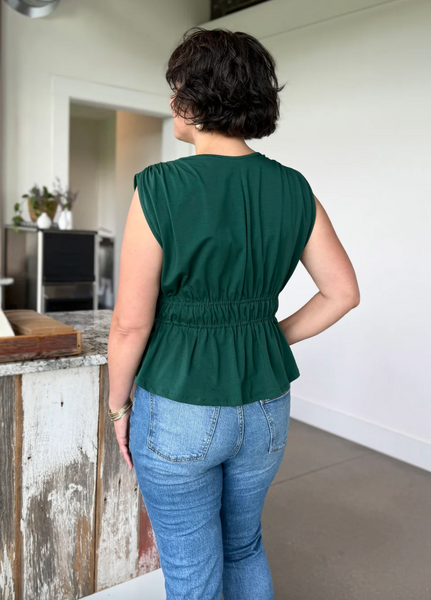Kaci Tank -- Dark Green