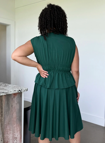 Kaci Tank -- Dark Green