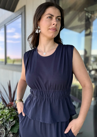 Kaci Tank -- Navy
