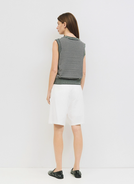 Leon Top -- Black White