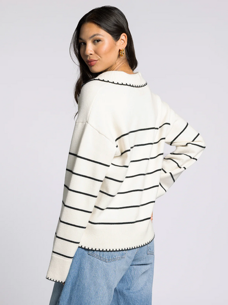 Radley Sweater -- Cream Black