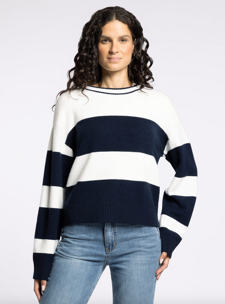 Tabitha Sweater -- Navy