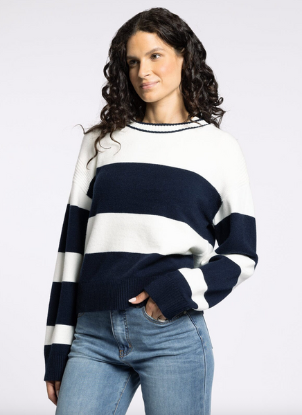 Tabitha Sweater -- Navy