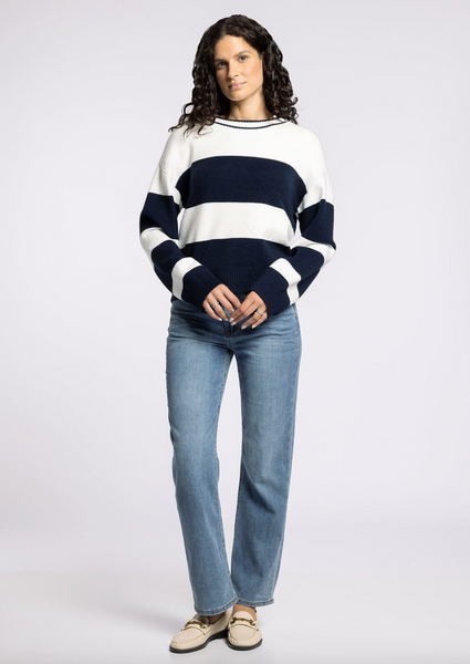 Tabitha Sweater -- Navy