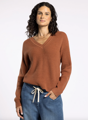Cornelia Sweater -- Rustic Brown