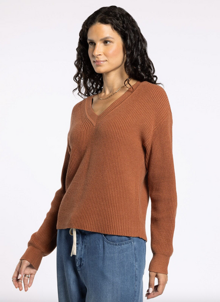 Cornelia Sweater -- Rustic Brown