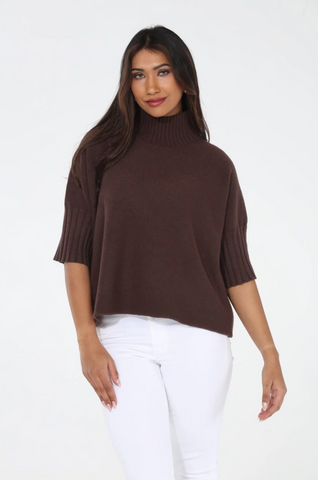 Maple Sweater -- Chocolate