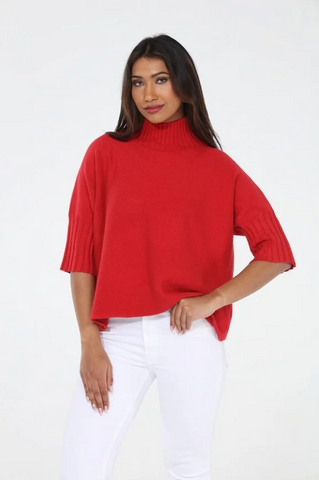 Maple Sweater -- Red