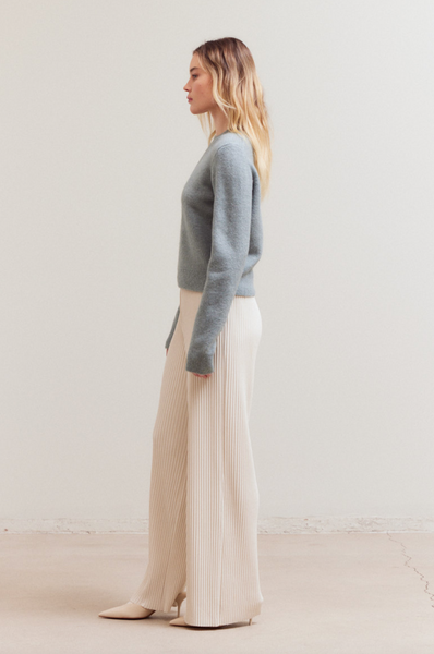 Autumn Sweater -- Blue Grey