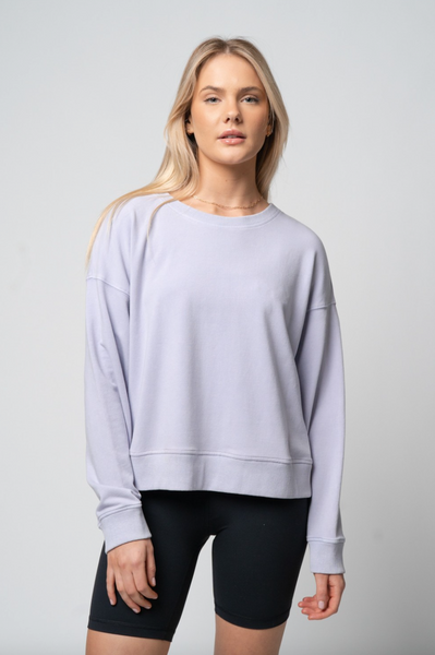 Rachel Top -- Purple Heather