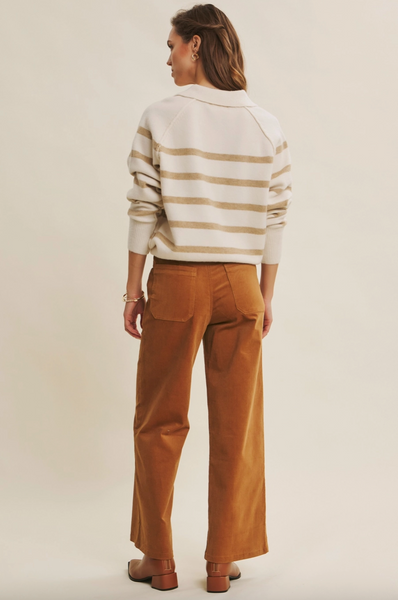 Janet Sweater -- Cream Beige