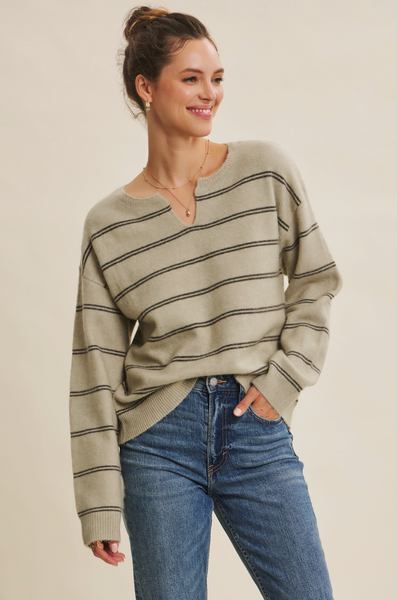 Polly Sweater -- Sage Olive