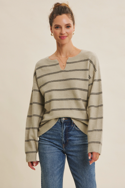 Polly Sweater -- Sage Olive