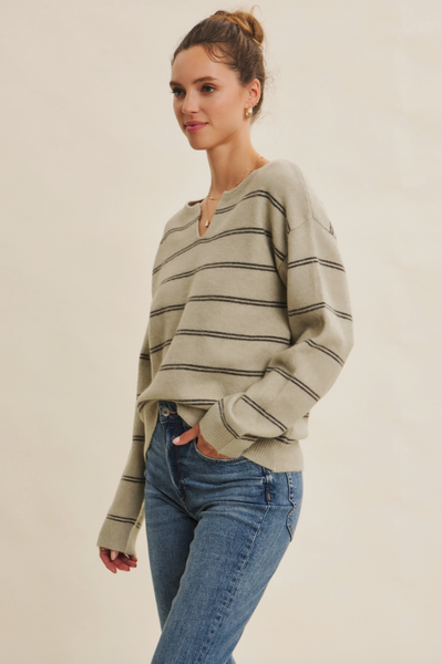 Polly Sweater -- Sage Olive