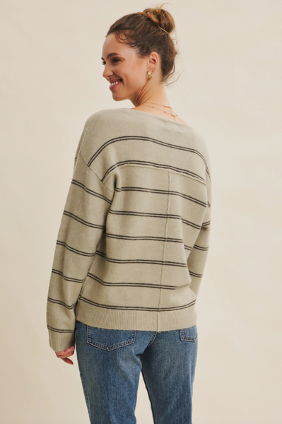 Polly Sweater -- Sage Olive