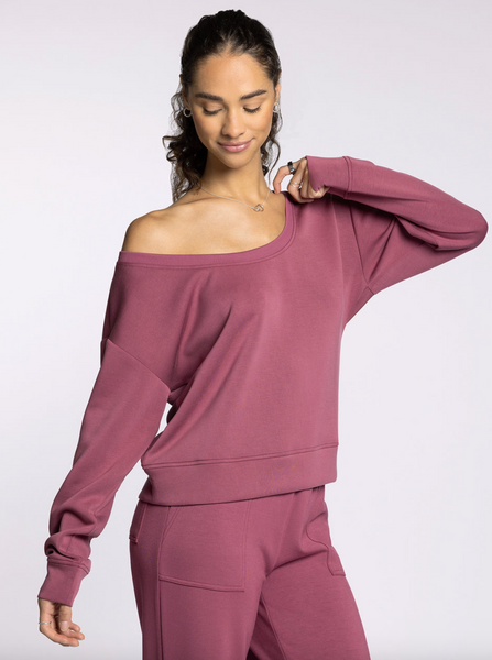 Beryl Top -- Vintage Rose