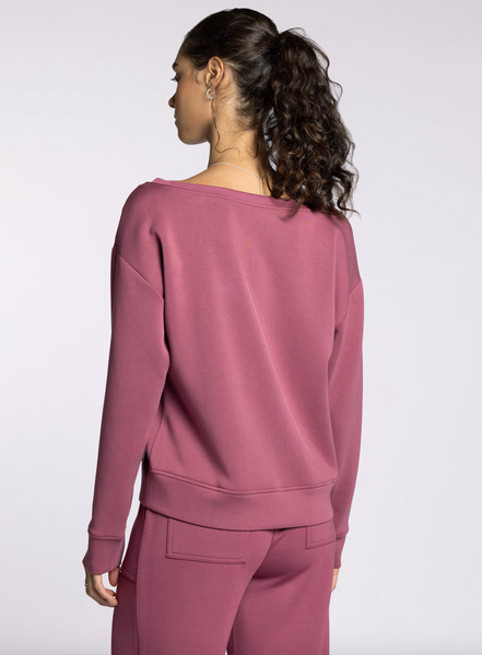 Beryl Top -- Vintage Rose