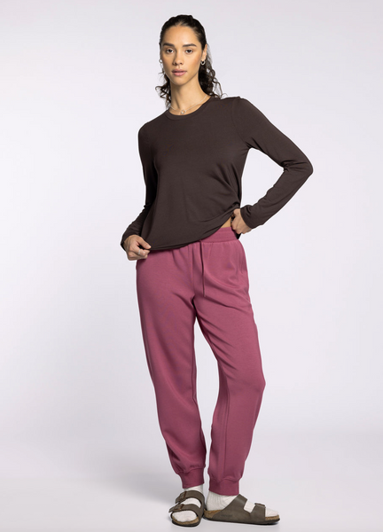 Stassia Top -- Coffee