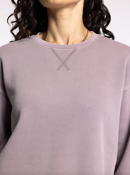 Serenity Crewneck -- Dusty Lavender