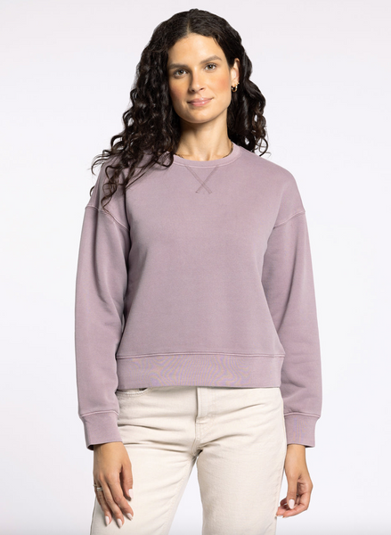 Serenity Crewneck -- Dusty Lavender