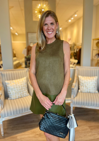 Hailey Dress -- Olive