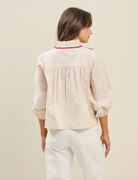 Brooke Top -- Cream