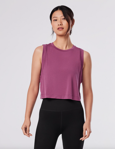Sporty Tank -- Wineberry