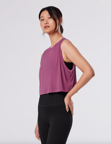 Sporty Tank -- Wineberry