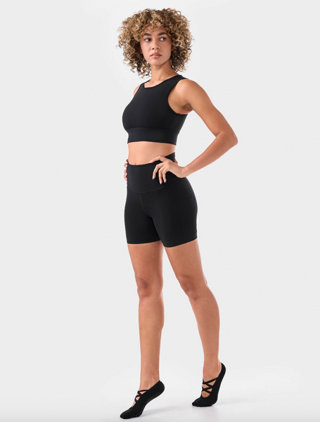 Stash & Dash Biker Short -- Ebony