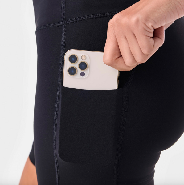 Stash & Dash Biker Short -- Ebony