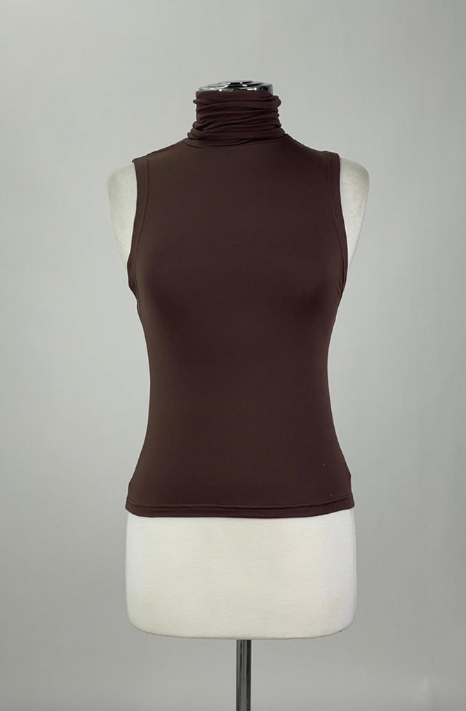 Inza Top -- Chocolate