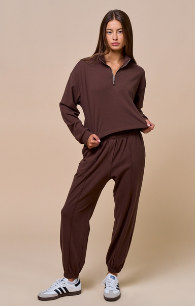 Marie Sweatpants -- Brown