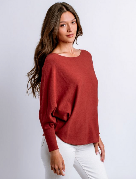 Ryu Top -- Red Ochre