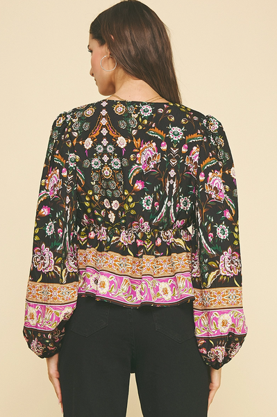Ruth Top -- Black