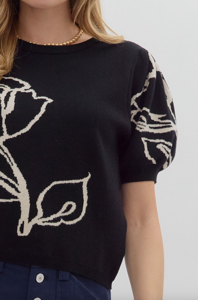 Lohanny Top-- Black