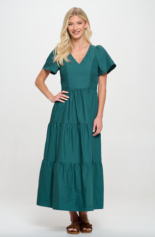 Hunter Dress -- Green