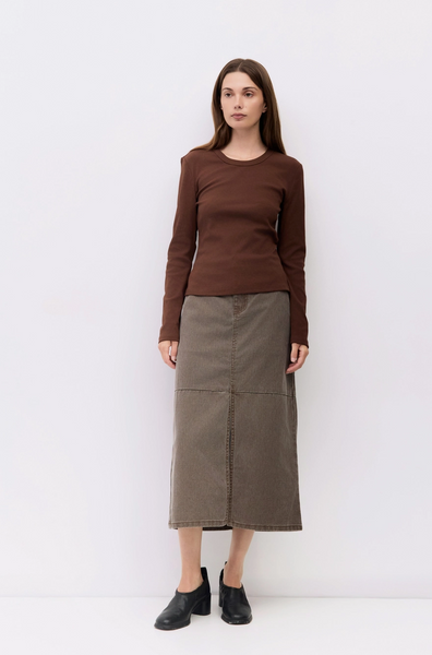 Kathy Top -- Brown