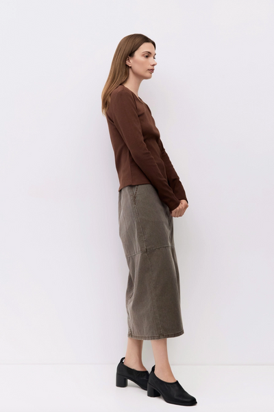 Kathy Top -- Brown