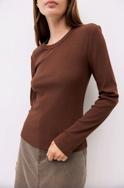 Kathy Top -- Brown