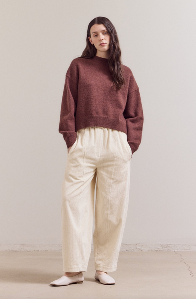 Pernilla Sweater -- Brick
